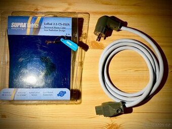Síťový kabel Supra LoRad 2.5 CS-EU-10-16A Bent
