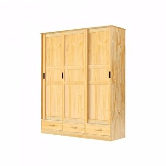 Dřevěná skříň 3dveřová ONIX posuvné dveře