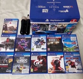 Virtuální realita ps4 ps5 , full set , playstation vr