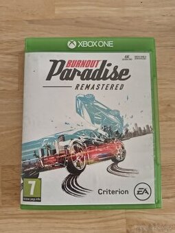 Hra Xbox one burnout paradise 4k enhanced