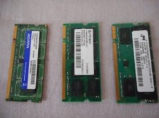 Paměti pro staré notebooky IBM a Dell