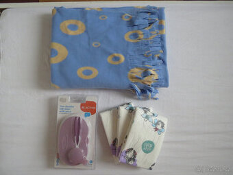 Dvoukomorová miska + ZDARMA deka + přebalovací podložky