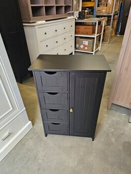 Černá mat skříňka