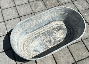 Plechová stavební vanička