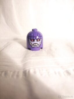 Lego-Marvel-fialová-hlava-X-Men-The Sentinel- Head Only