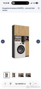 Koupelnová sestava / skříňka