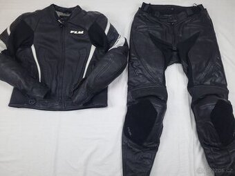 FLM Greyhound pánska kožená moto kombinéza XL/L 54/52