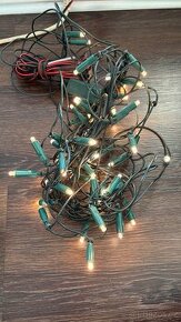 Vánoční světla řetěz 10 m, cca 50 žárovek
