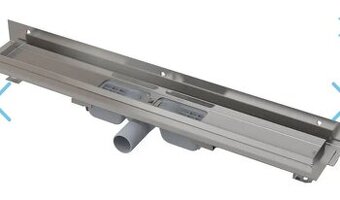 Žlab ALCADRAIN ke stěně