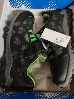 Motto softschell nové černozelené na suchý zip 34