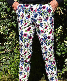 Letní kalhoty culottes Vendi a F&F vel. M(40)