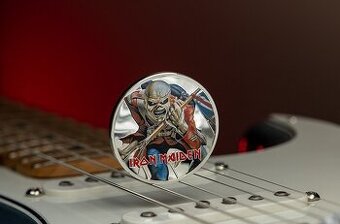 Stříbrná mince Iron Maiden : Eddie the Trooper 1 Oz 