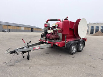 1,5m3 cisterna fekál přívěs Tysse