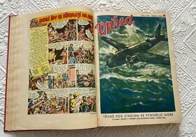 Vázaný ročník 1947-48 časopisu VPŘED