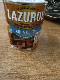 Lazurol Aqua dekor ořech 0,7kg - 1