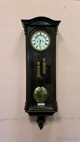 Starožitné závažové hodiny Biedermeier 19 st. 6345