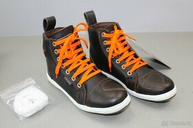 Kožené kotníkové boty MODEKA vel: 39 a 40 hnědé - 1