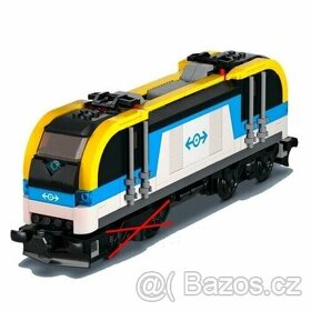 NOVA LEGO vlak lokomotiva ze setu 60336 bez motoru a powered