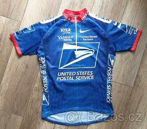 Retro cyklistický dres US Postal Nike - 1