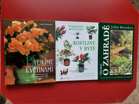 Prodám knihy o květinách a o zahradě: