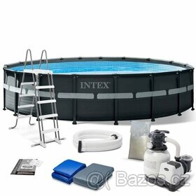 INTEX ULTRA FRAME POOL SET Bazén 549 x 132 cm s pískovou fil