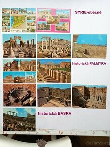 prodám pohlednice ze Syrie