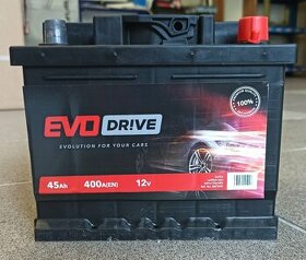 Autobaterie bezúdržbová EVODRIVE 45Ah 400A