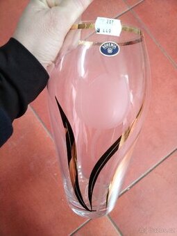 Váza Bohemia Crystal tulipán - 1