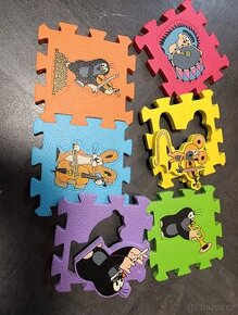 Pěnové puzzle, vkládačka