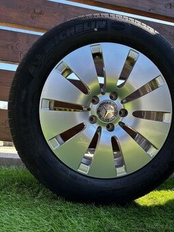 Alu kola 5x112 r16 s letním pneu (nvbc)