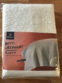 Přehoz na postel 250x230, novy, kvalitní výrobek