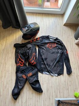 MX set Helma AlpineStars a Fox kalhoty a dres - 1