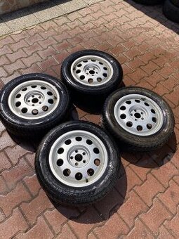 Sada kol Alu vč. zimní pneu , Audi, 5x100, ET38,6Jx15H2