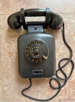 Nástěnný telefon Siemens typ W38 (r.v. 1938)