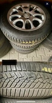 Zimní pneu 215/55/16 a alu kola 4x108