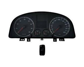 Benzínové budíky 1T0920863F VW Caddy 2k r.v. 2008