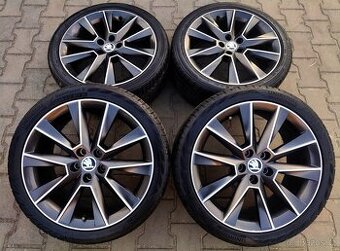 Disky originální Škoda Fabia III, Rapid 5x100 R17 Savio