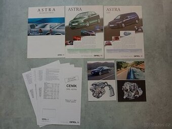 Opel Astra G - prospekty, ceníky - doprava v ceně