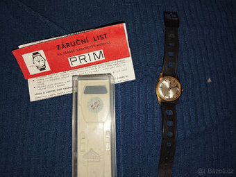 Staré hodinky Prim, pánské hodinky Prim mechanické,retro