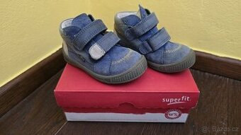 Botky COSMOS KOMBI VELOUR/NUBUK/TEXT COOLY vel. 21 GORE-TEX