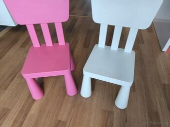 2x Dětská židle MAMMUT IKEA - 1