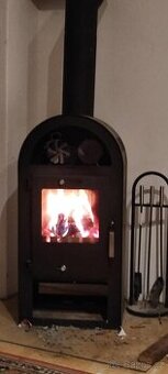 Krbová kamna Magna 3.0, 7 kW, černá, 127 x 48 x 35,5 cm