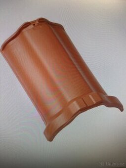 Hřebenáč drážkový Bramac, cihlově červený