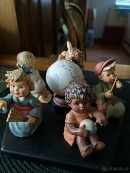 porcelánové sošky od Hummela Goebla