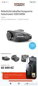 Robotická sekačka Husqarna