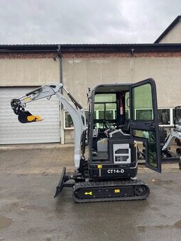 Minibagr CT14-D - 3 válec motor, kabina