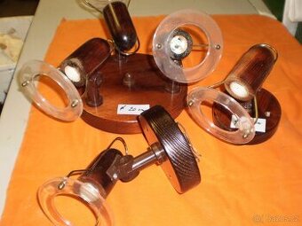 lampičky nástěnná  - bodová světla - 1 + 2 ks