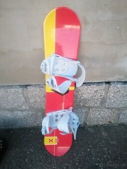 snowboard 110 + boots 33