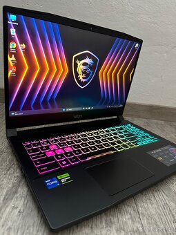 v ZÁRUCE-HERNÍ MAŠINA-MSI CYBORG- i5/RTX 6GB+INtEL/SSD