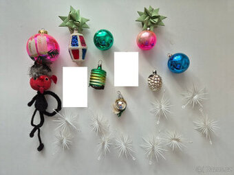 Staré předrevoluční vánoční ozdoby